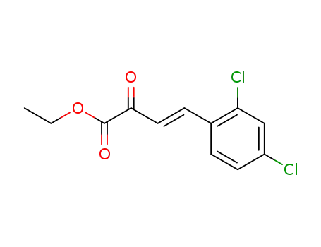 3-Butenoic acid, 4-(2,4-dichlorophenyl)-2-oxo-, ethyl ester, (3E)-
