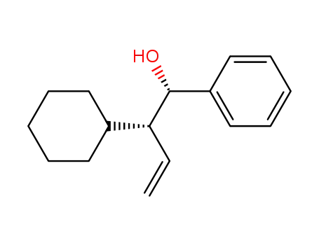 anti-1-phenyl-2-cyclohexylbut-3-en-1-ol