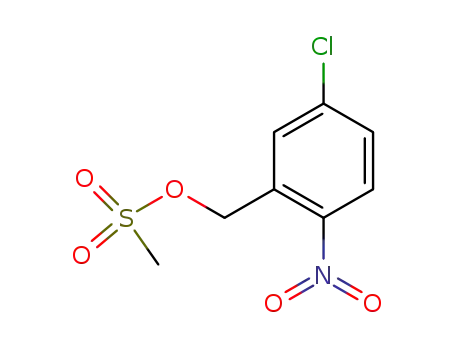 Benzenemethanol, 5-chloro-2-nitro-, methanesulfonate (ester)