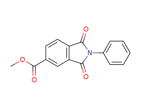 1H-Isoindole-5-carboxylic acid, 2,3-dihydro-1,3-dioxo-2-phenyl-, methyl
ester