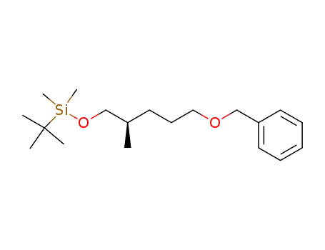 (R)-1-(tert-butyldimethylsilyl)oxy-2-methyl-5-benzyloxypentane