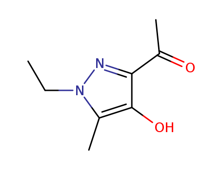Ethanone, 1-(1-ethyl-4-hydroxy-5-methyl-1H-pyrazol-3-yl)-