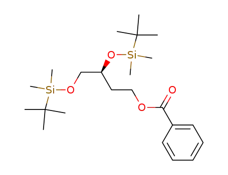 (S)-3,4-bis((tert-butyldimethylsilyl)oxy)butyl benzoate