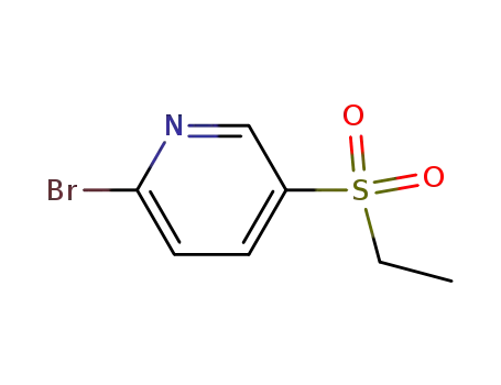 Molecular Structure of 1227384-81-7 (2-Bromo-5-(ethylsulfonyl)pyridine)