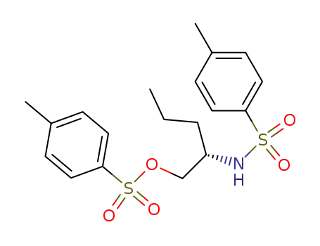 Benzenesulfonamide,
4-methyl-N-[1-[[[(4-methylphenyl)sulfonyl]oxy]methyl]butyl]-, (R)-