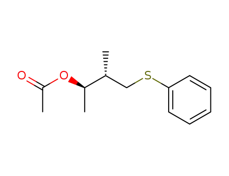 Acetic acid (1R,2S)-1,2-dimethyl-3-phenylsulfanyl-propyl ester
