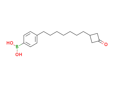 3-[7-(4-boronophenyl)heptyl]cyclobutanone