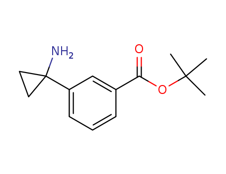 Benzoic acid, 3-(1-aminocyclopropyl)-, 1,1-dimethylethyl ester