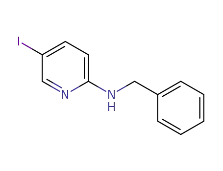 Molecular Structure of 1125410-03-8 (N-benzyl-5-iodopyridin-2-aMine)
