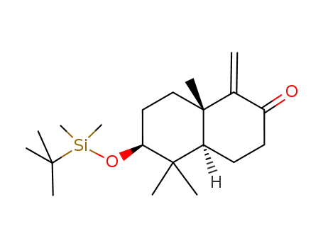 (4aR,6S,8aS)-6-tert-butyldimethylsiloxy-5,5,8a-trimethyl-1-methylene-3,4,4a,5,6,7,8,8a-octahydronaphthalen-2(1H)-one
