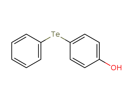Molecular Structure of 144382-05-8 (Phenol, 4-(phenyltelluro)-)
