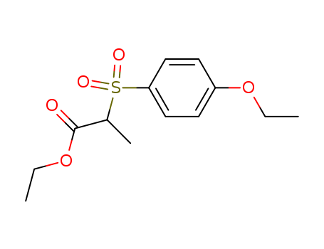 2-[(4-ETHOXYPHENYL)SULFONYL] PROPANOIC ACID ETHYL ESTER