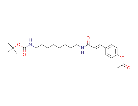 4-[(1E)-3-({8-[(tert-butoxycarbonyl)amino]octyl}amino)-3-oxoprop-1-enyl]phenyl acetate