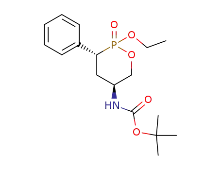 (3R,5S)-5-[(tert-butoxycarbonyl)amino]-2-ethoxy-3-phenyl-2-oxo-1,2-oxaphosphorinane