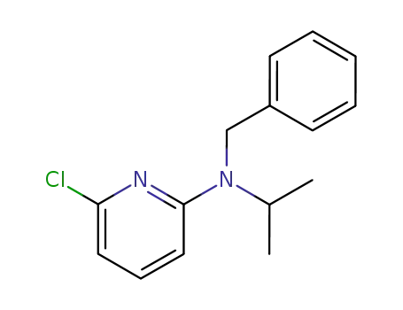 Molecular Structure of 464170-02-3 (2-(N-benzylisopropylamino)-6-chloropyridine)
