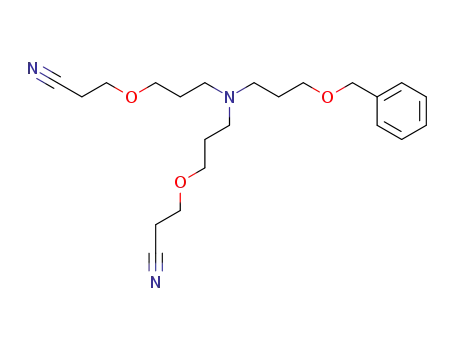 3-(3-{(3-benzyloxy-propyl)-[3-(2-cyano-ethoxy)-propyl]-amino}-propoxy)-propionitrile