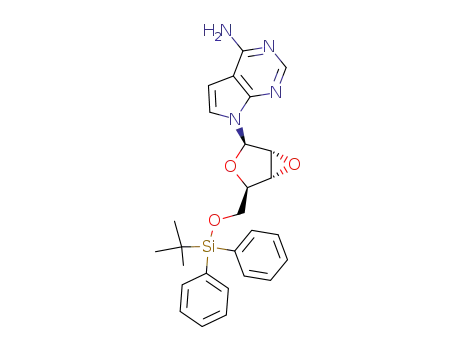 4-amino-7-[2,3-anhydro-5-O-(tert-butyldiphenylsilyl)-β-D-ribofuranosyl]pyrrolo[2,3-d]pyrimidine