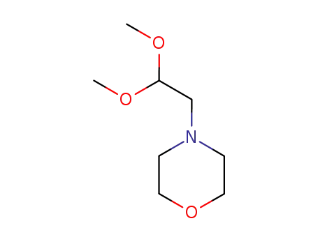 Molecular Structure of 22633-57-4 (Morpholin-4-yl-acetaldehyde, diMethyl acetal)