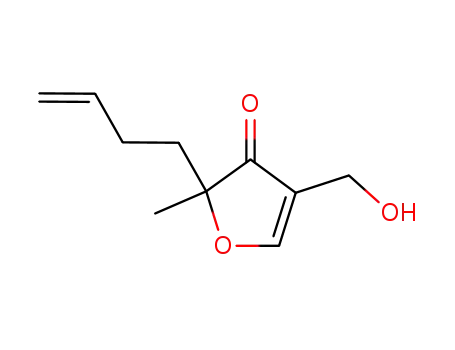 3(2H)-Furanone, 2-(3-butenyl)-4-(hydroxymethyl)-2-methyl-