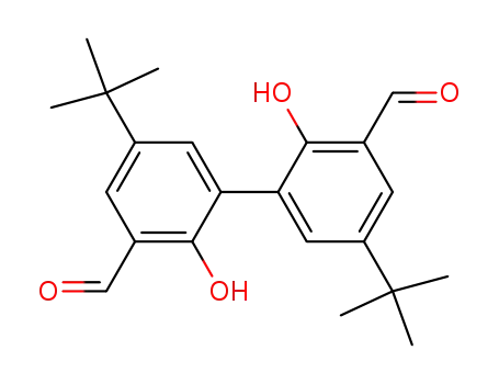5,5'-di-tert-butyl-2,2'-dihydroxybiphenyl-3,3'-dicarboxaldehyde