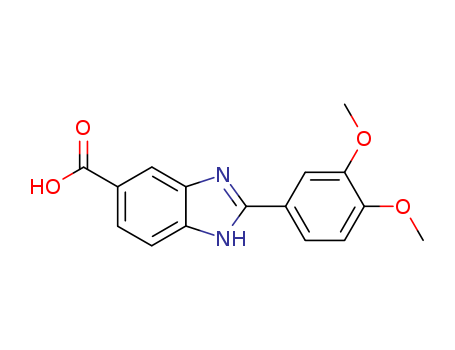 2-(3,4-Dimethoxyphenyl)-1H-benzimidazole-5-carboxylic acid
