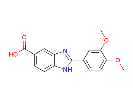 2-(3,4-dimethoxyphenyl)-3H-benzimidazole-5-carboxylic acid