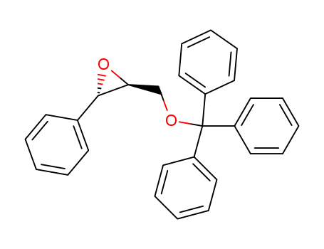 Molecular Structure of 192719-44-1 (Oxirane, 2-phenyl-3-[(triphenylmethoxy)methyl]-, (2S,3S)-)
