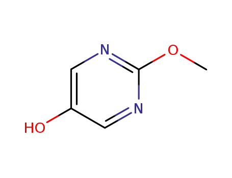 Molecular Structure of 91233-70-4 (5-Pyrimidinol, 2-methoxy- (9CI))