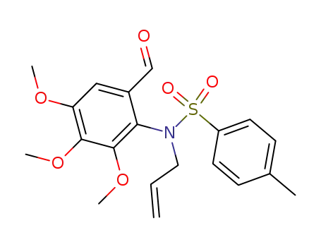 Benzenesulfonamide,
N-(6-formyl-2,3,4-trimethoxyphenyl)-4-methyl-N-2-propenyl-