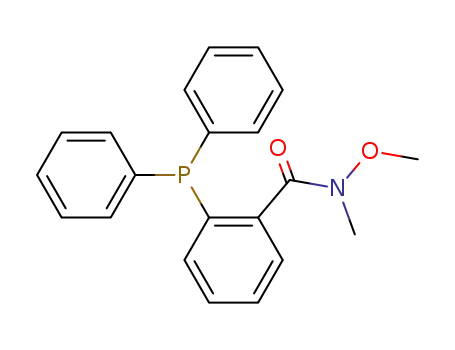Benzamide, 2-(diphenylphosphino)-N-methoxy-N-methyl-