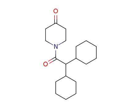 N-(dicyclohexyl)acetyl-4-piperidone