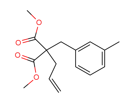 2-allyl-2-(3-methylbenzyl)malonic acid dimethyl ester