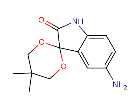 5-amino-5',5'-dimethylspiro[indoline-3,2'-[1,3]dioxan]-2-one