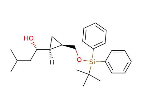 (1S,2R)-2-[(tert-butyldiphenylsilyloxy)methyl]-1-[(S)-1-hydroxy-3-methylbutyl]cyclopropane