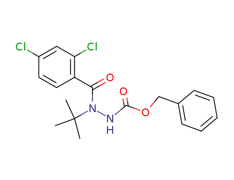 benzyl 2-tert-butyl-2-(2,4-dichlorobenzoyl)hydrazinecarboxylate