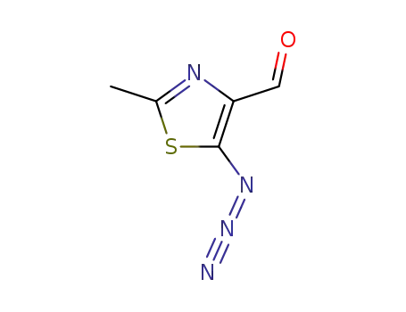 5-azido-2-methylthiazole-4-carbaldehyde