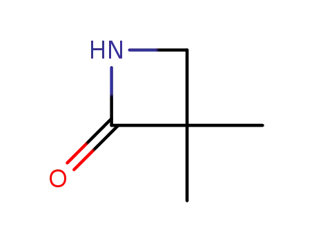 Molecular Structure of 7486-91-1 (3,3-Dimethylazetidinone)