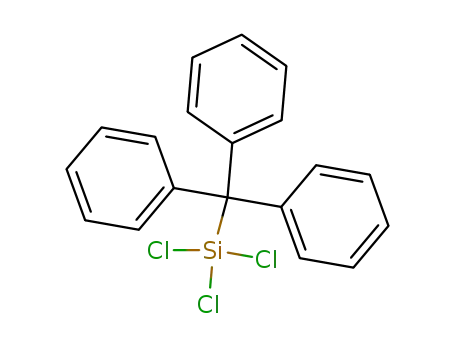 Molecular Structure of 256343-29-0 (Silane, trichloro(triphenylmethyl)-)