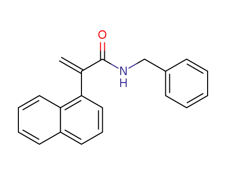 N-benzyl-2-(naphthalen-1-yl)acrylamide
