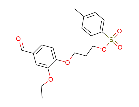 Benzaldehyde, 3-ethoxy-4-[3-[[(4-methylphenyl)sulfonyl]oxy]propoxy]-