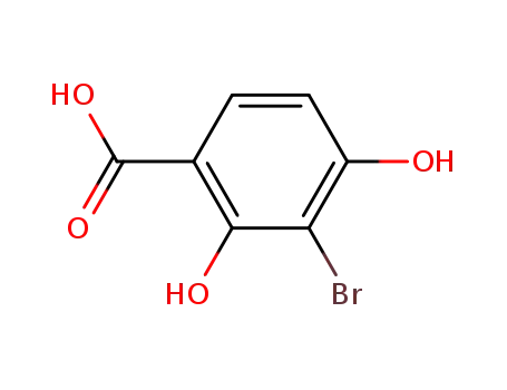 3-bromo-2,4-dihydroxybenzoic acid