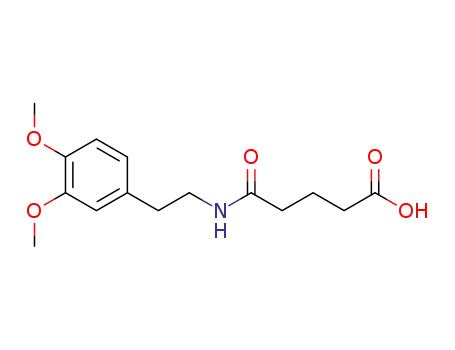 Molecular Structure of 4926-13-0 (4-[2-(3,4-DIMETHOXY-PHENYL)-ETHYLCARBAMOYL]-BUTYRIC ACID)