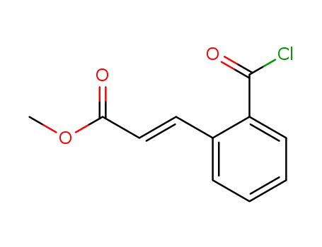 2-Propenoic acid, 3-[2-(chlorocarbonyl)phenyl]-, methyl ester, (2E)-