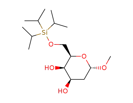 methyl 2-deoxy-6-O-(triisopropylsilyl)-α-D-lyxo-hexopyranoside