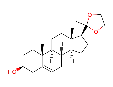 (3S,8S,9S,10R,13S,14S,17S)-10,13-dimethyl-17-(2-methyl-1,3-dioxolan-2-yl)-2,3,4,7,8,9,10,11,12,13,14,15,16,17-tetradecahydro-1H-cyclopenta[a]phenanthren-3-ol