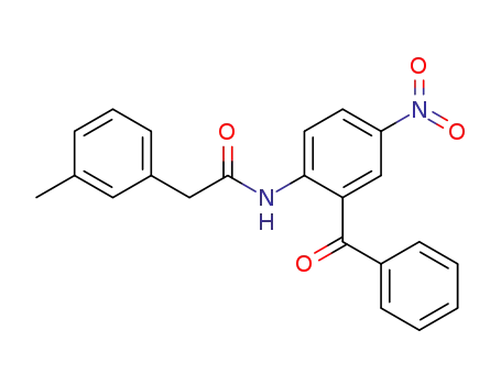 N-(2-benzoyl-4-nitrophenyl)-2-(3-methylphenyl)acetamide