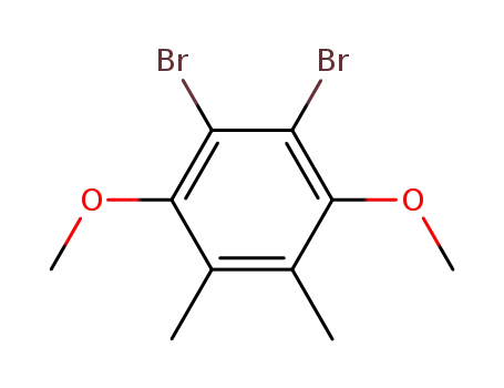 Molecular Structure of 19965-41-4 (Benzene, 1,2-dibromo-3,6-dimethoxy-4,5-dimethyl-)