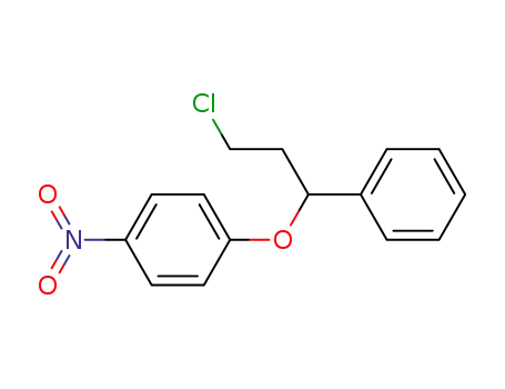 Benzene, 1-(3-chloro-1-phenylpropoxy)-4-nitro-