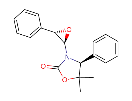 (4S,2'R,3'S)-N<sup>(3)</sup>-(3'-phenyloxiran-2'-yl)-4-phenyl-5,5-dimethyloxazolidin-2-one