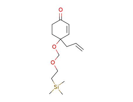 4-allyl-4-(2-trimethylsilanyl-ethoxymethoxy)-cyclohex-2-enone